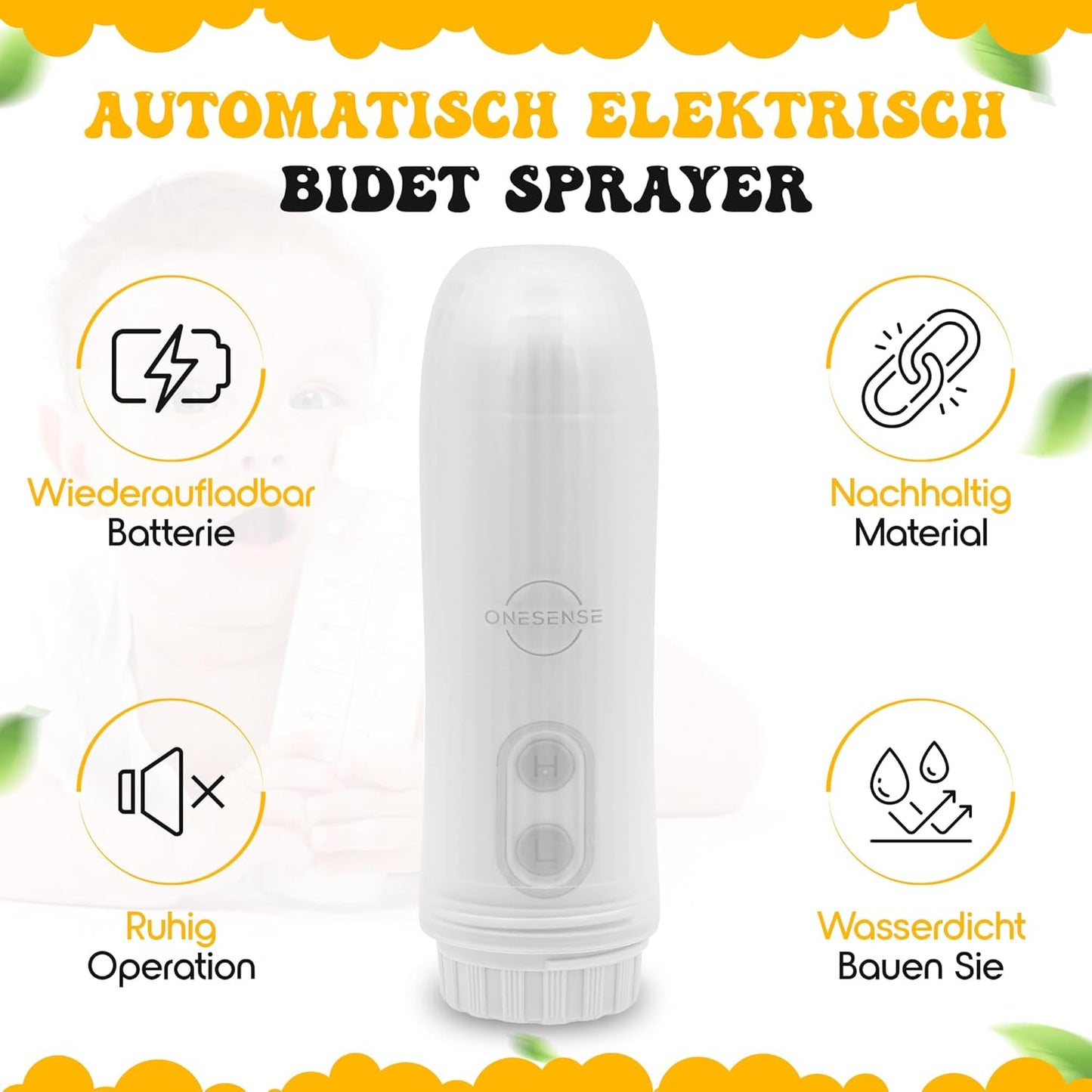 Elektrisches Reisebidet