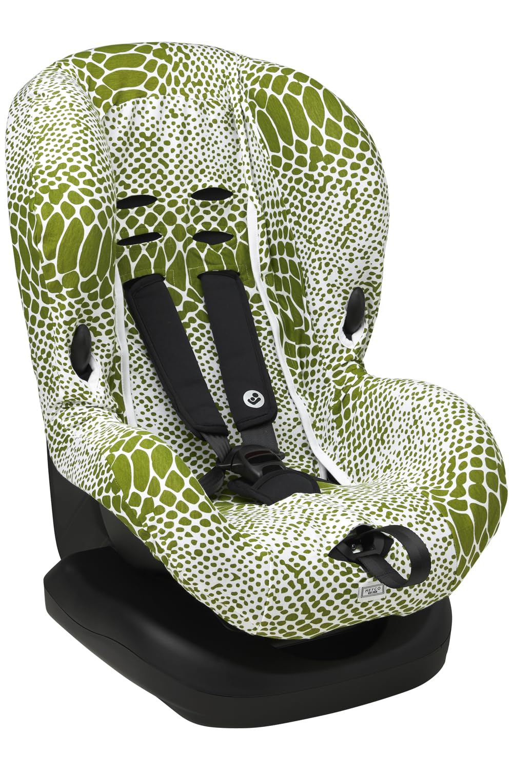 Autositzbezug für Baby Gruppe 1 - Snake Design, Avocado