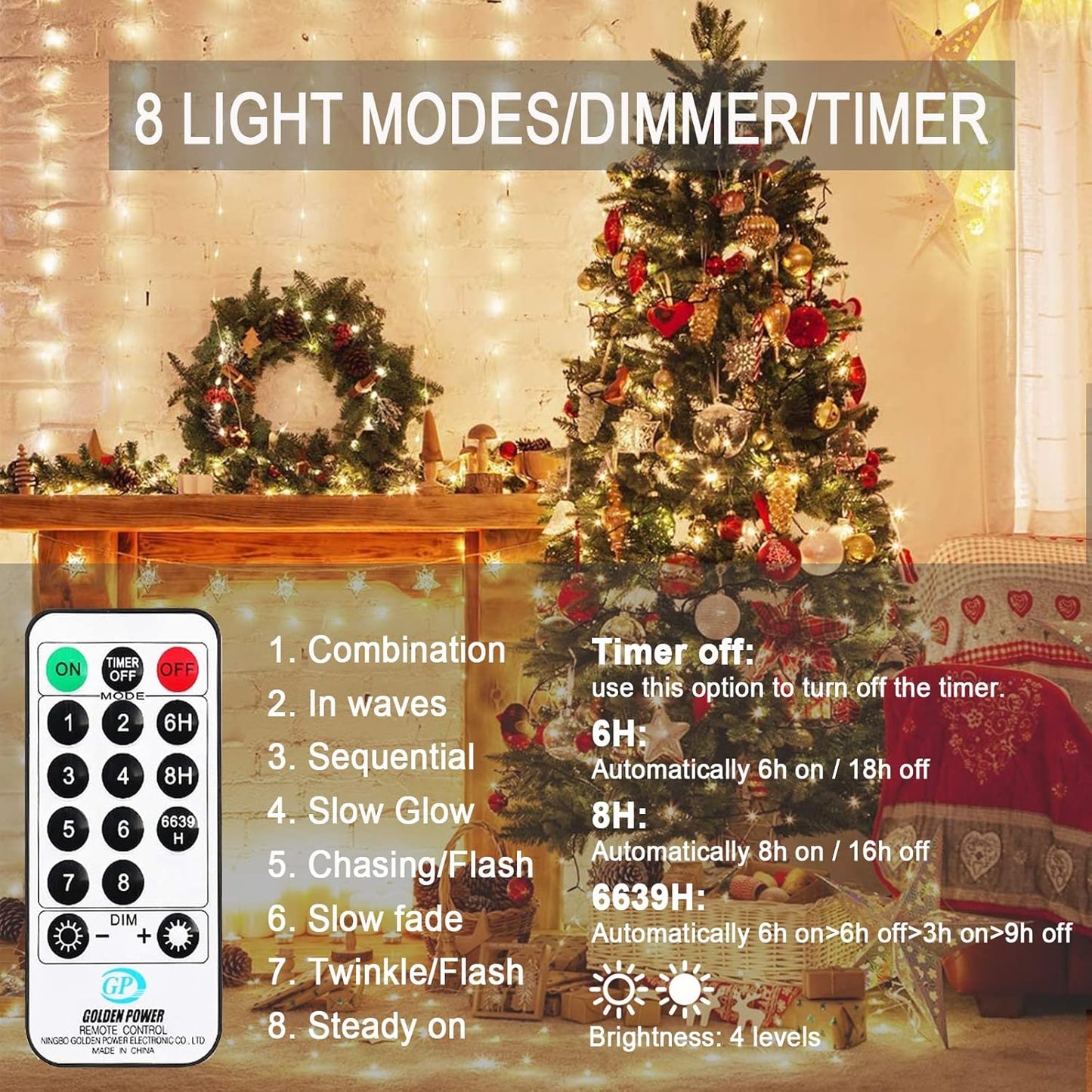 LED-Lichterkette, 20M