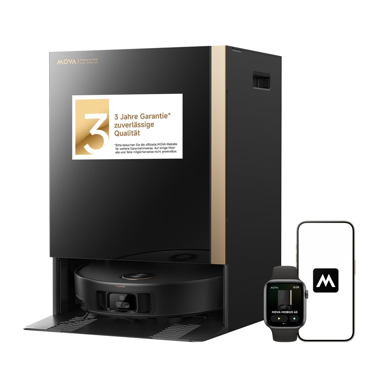 Mobius 60 Saugroboter mit MopSwap-System
