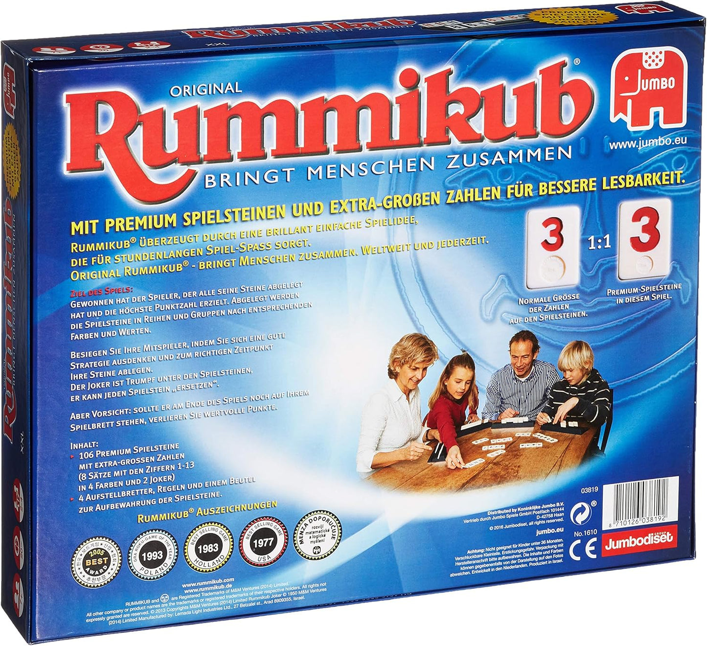 Original Rummikub XXL