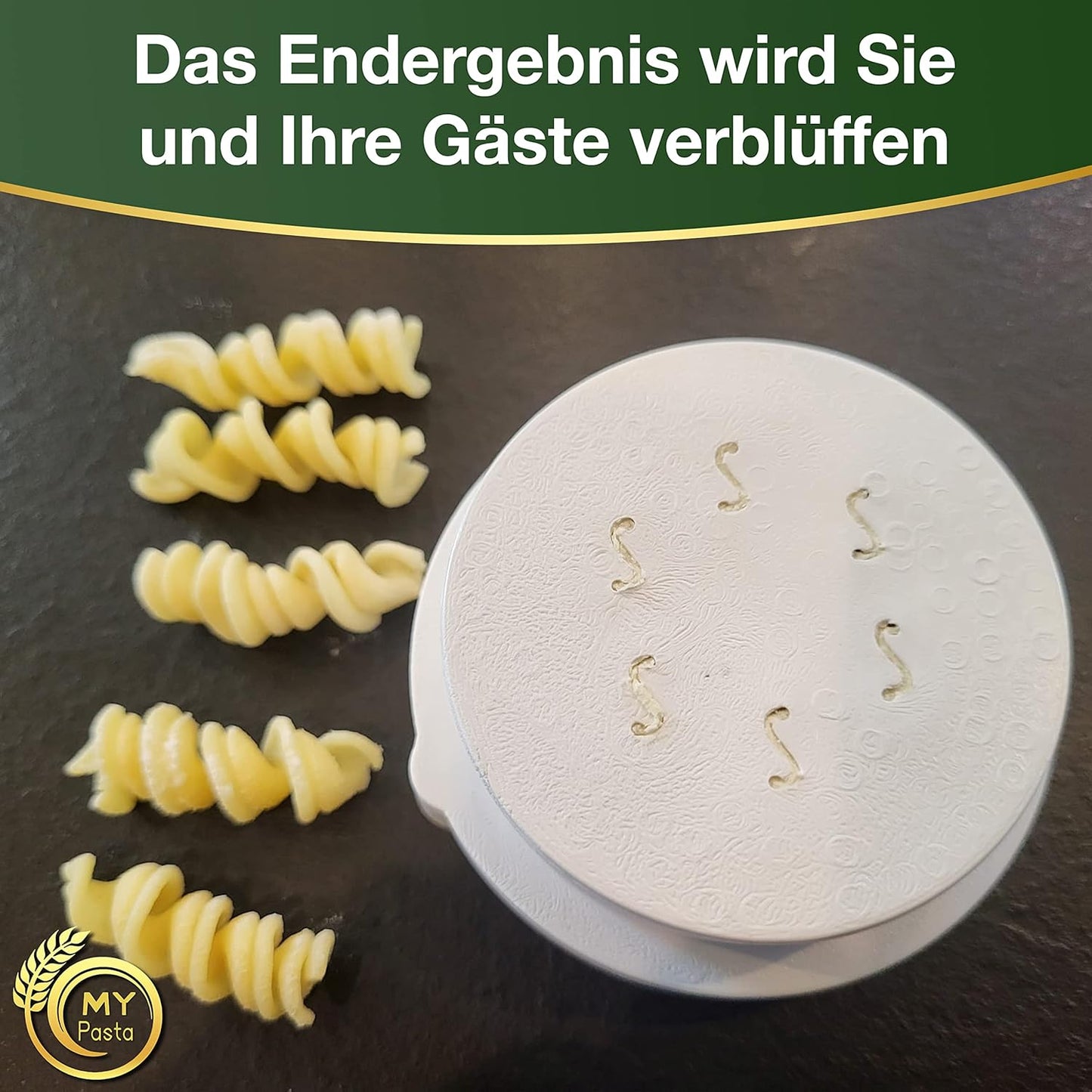 Fusilli Rotini - Aufsatz für Pastamaker, Fusilli Rotini