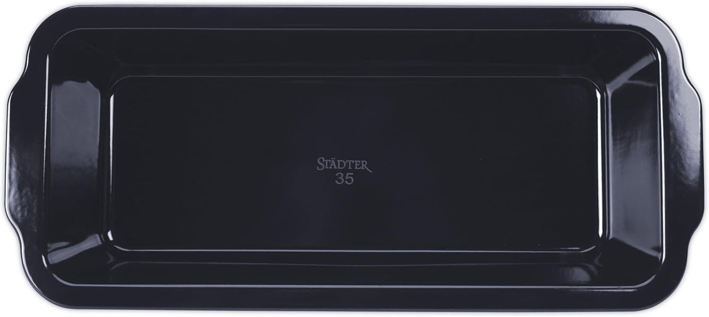 Brotbackform Black Edition, schnittfest, 35 x 14,5 x 8 cm