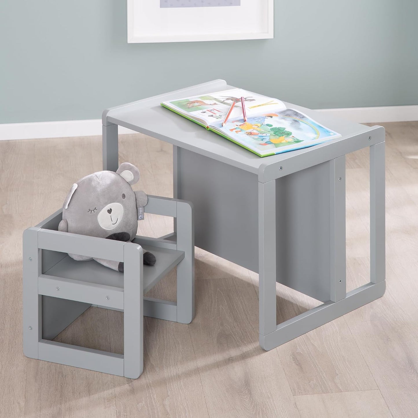 3in1 Kindersitzgruppe, Grau
