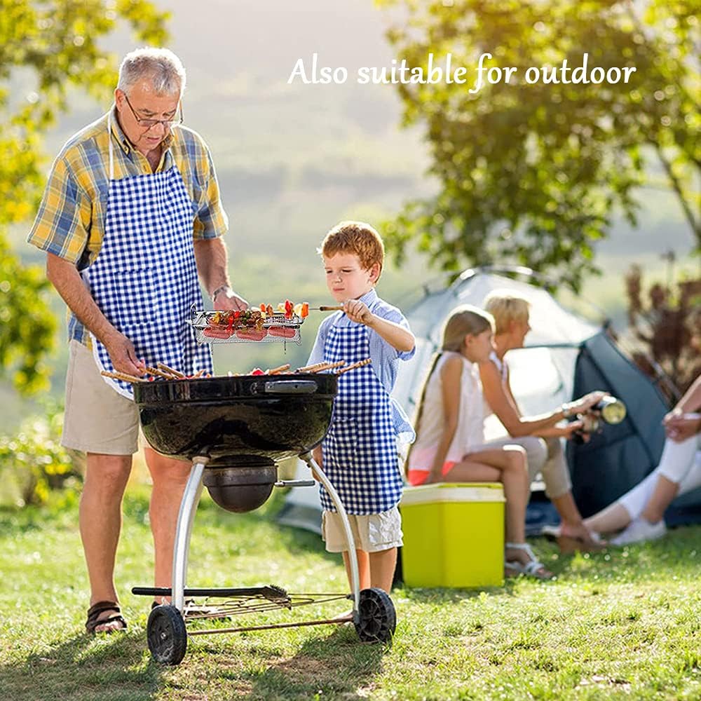Grillkorb mit Griffen, Edelstahl Grillkorb mit Griff