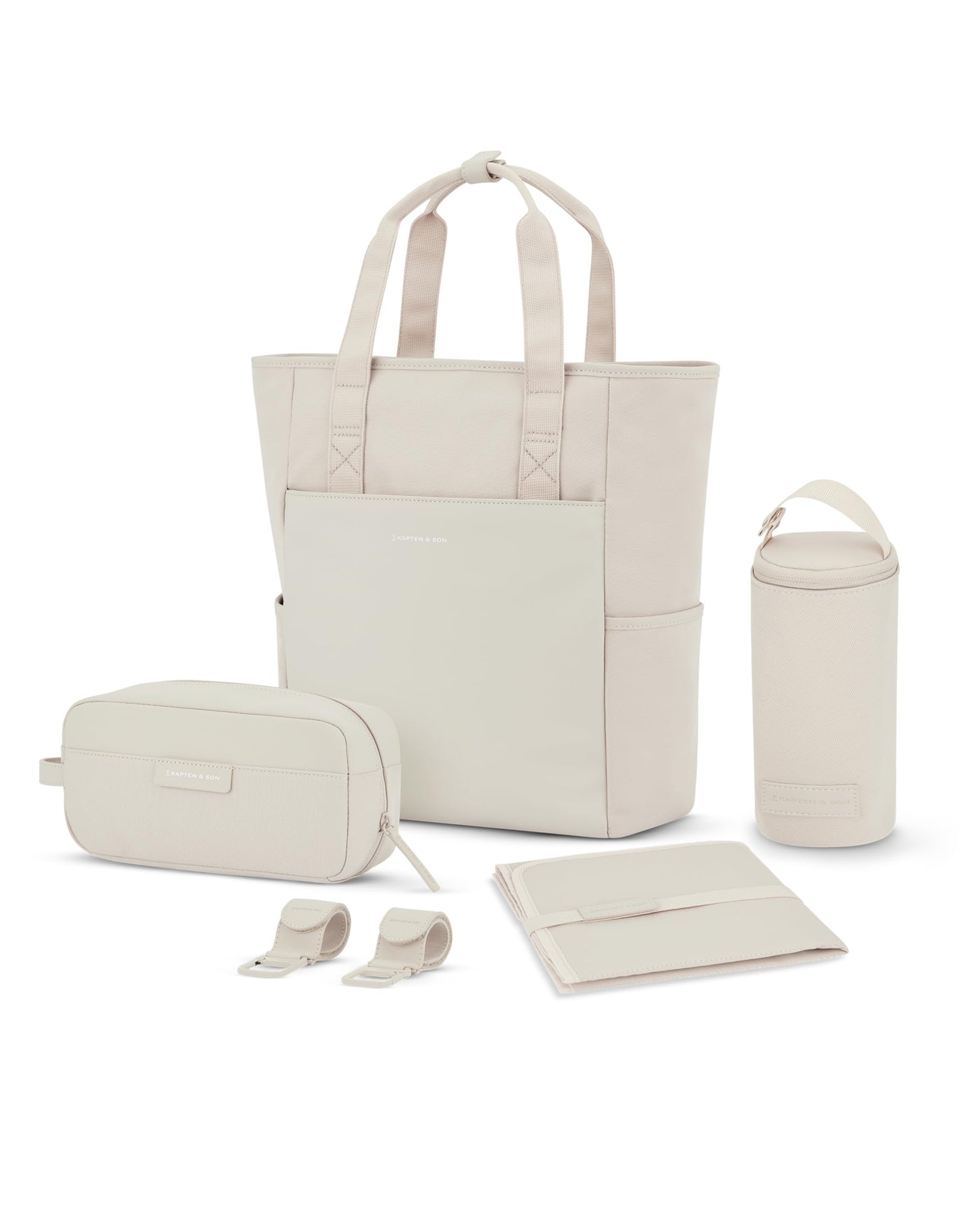 Wickelrucksack & Wickeltasche 2in1 Set (18 L), Sandstone 18 L