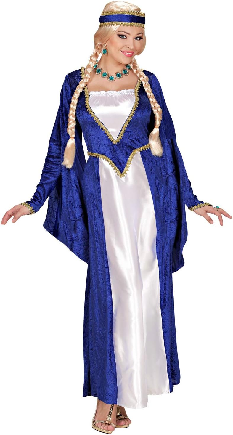 Kostüm Königin der Renaissance, Blau S