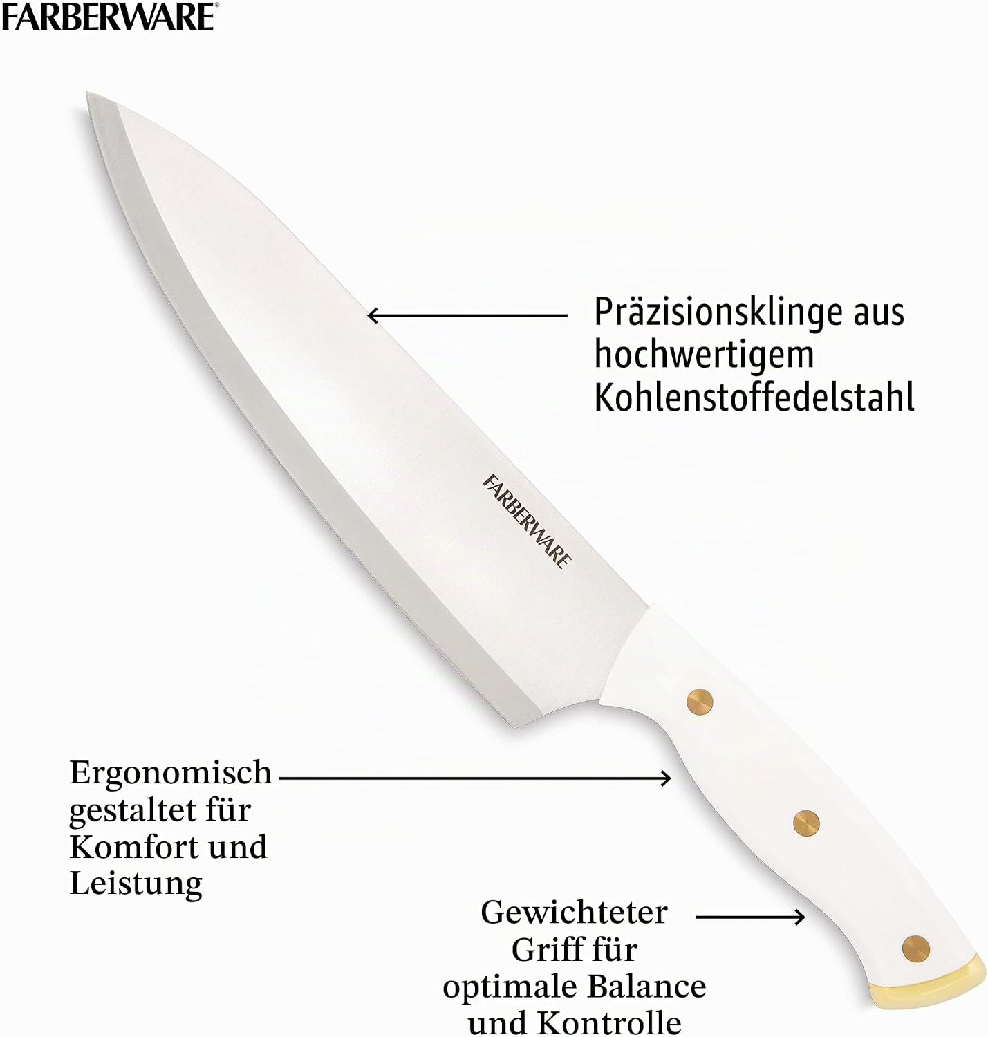 15-teiliges Messerblock-Set