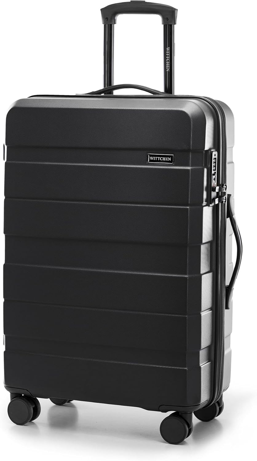 Comodo Line Hartschalenkoffer-Set 3-teilig, Koffer-Set 3tlg. Schwarz