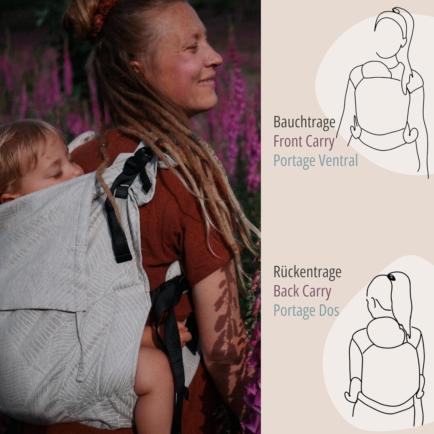 Babytrage Buckle Toddler, Djerba