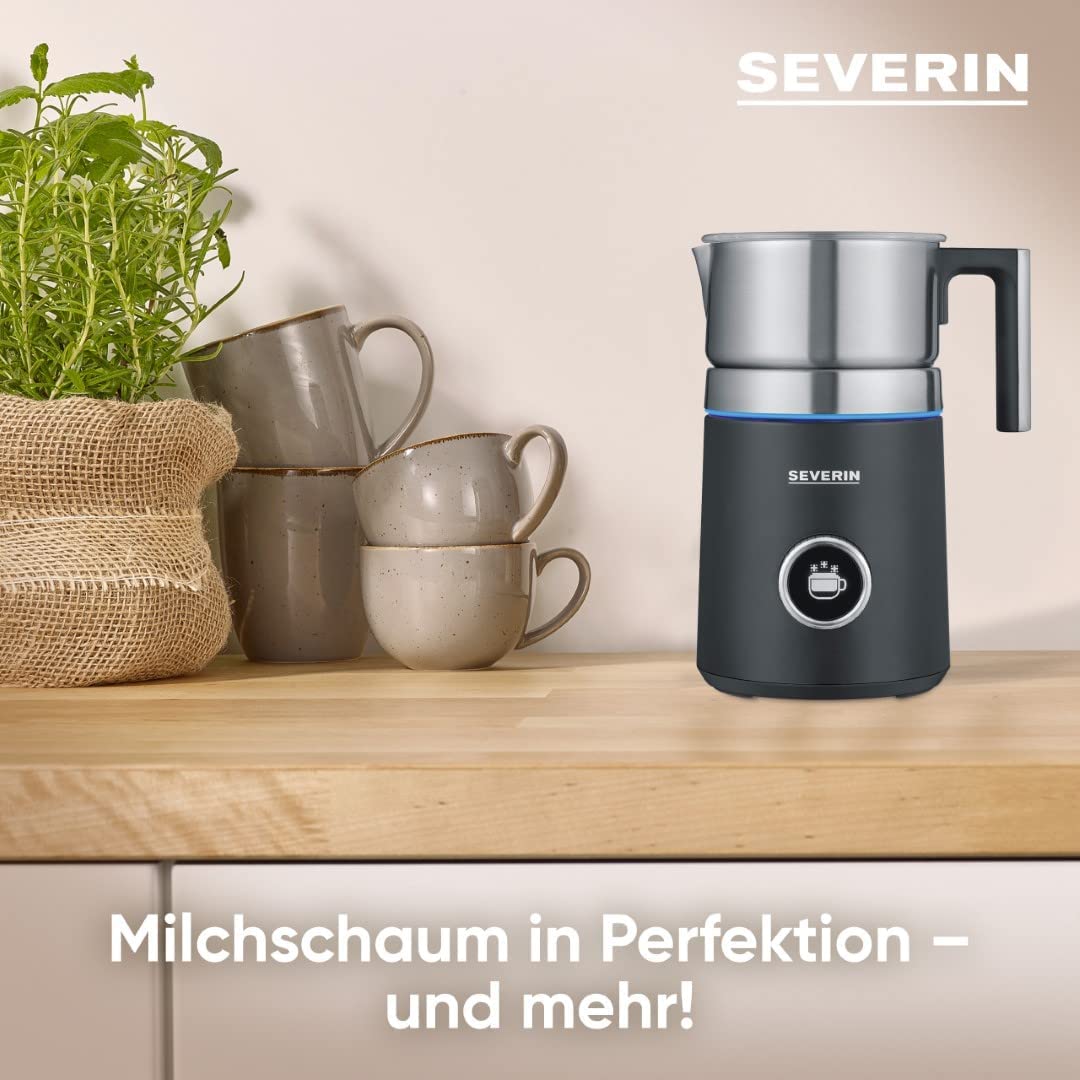 Spuma 700 Plus, Milchaufschäumer, 700 ml + OLED-Display Schwarz