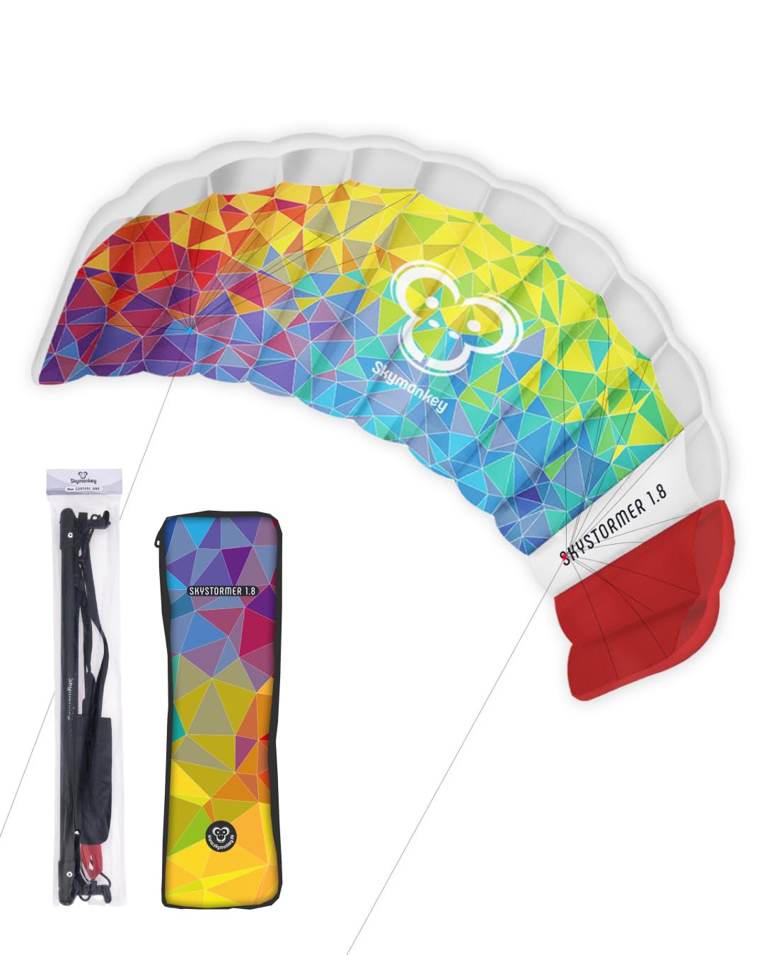 Lenkmatte 2-Leiner Skystormer, Multicolor 180.0 Zentimeter