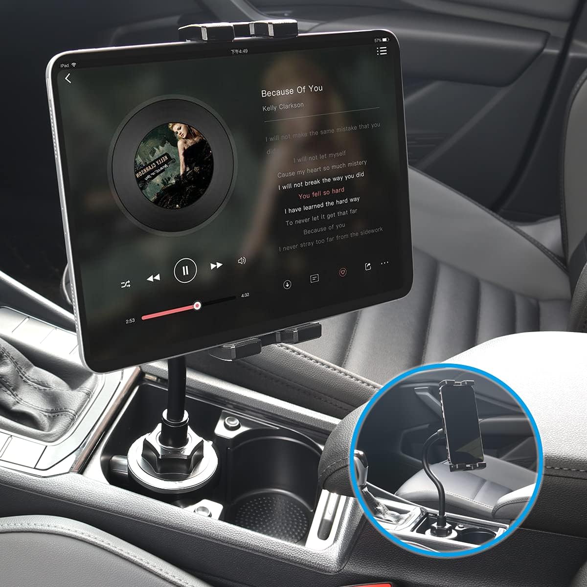 Tablethalter für Auto & Laufband