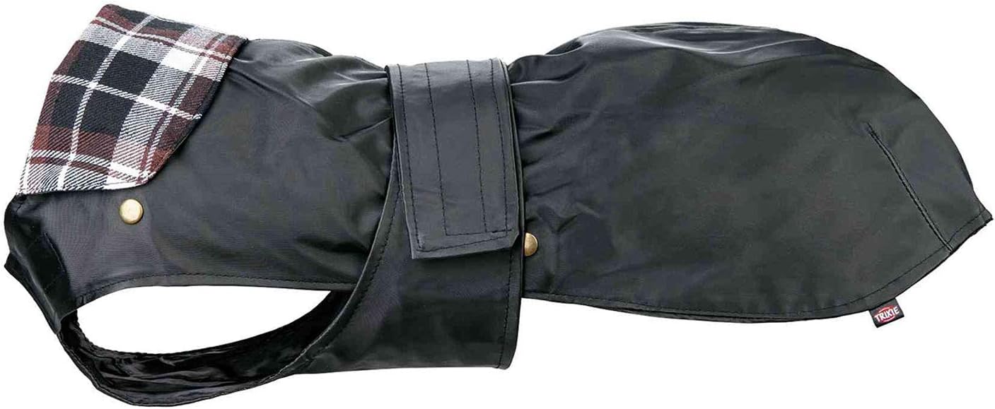 Hundemantel Paris mit herausnehmbarem Innenfutter-, Schwarz XL 70