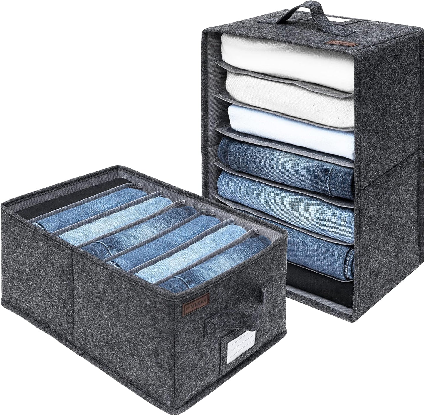 2er-Set Kleiderschrank-Organizer, Kleiderschrank Organizer, 2er-Set, L