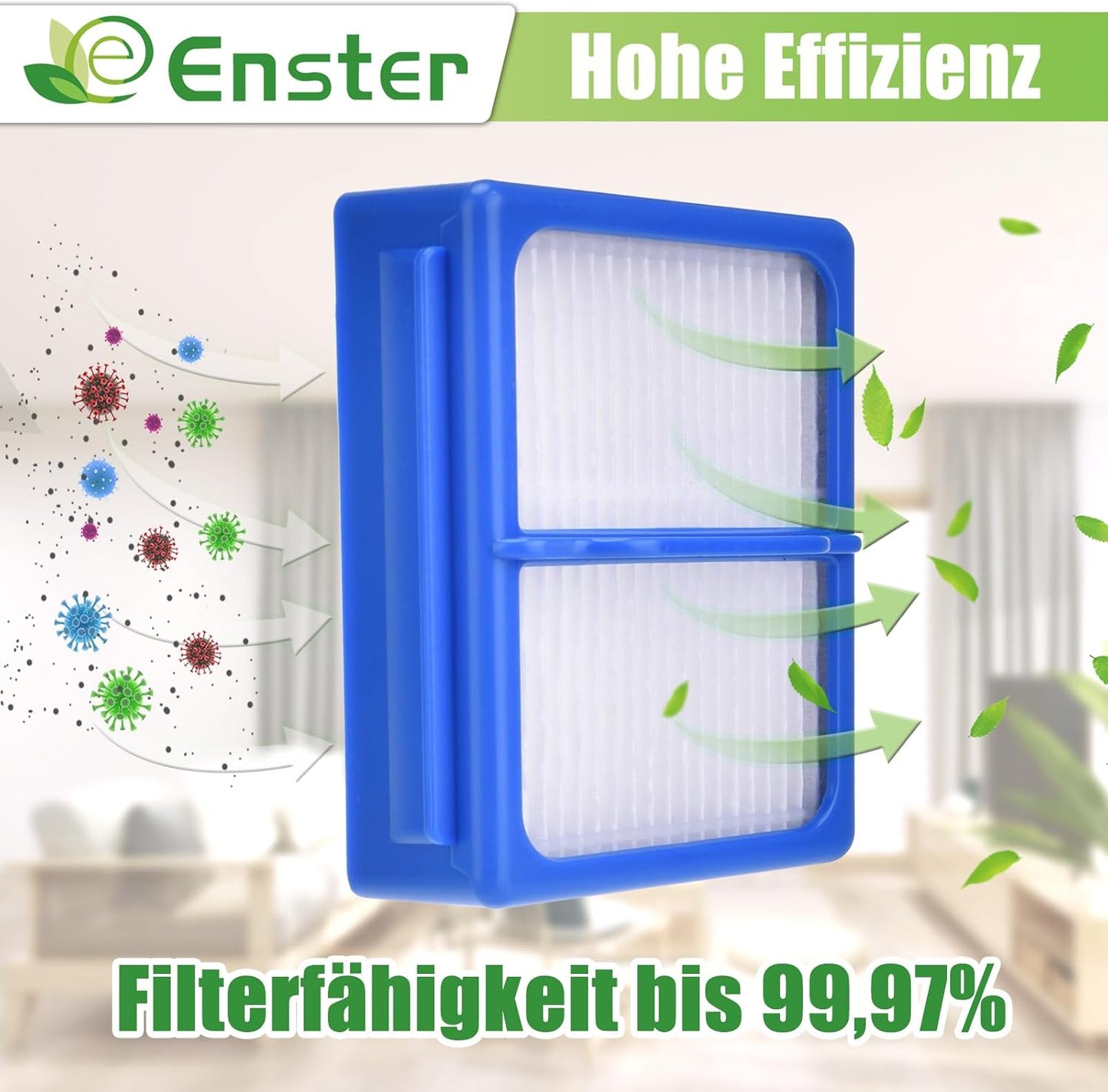 Filterset für AEG QX9 Staubsauger, QX9-4P