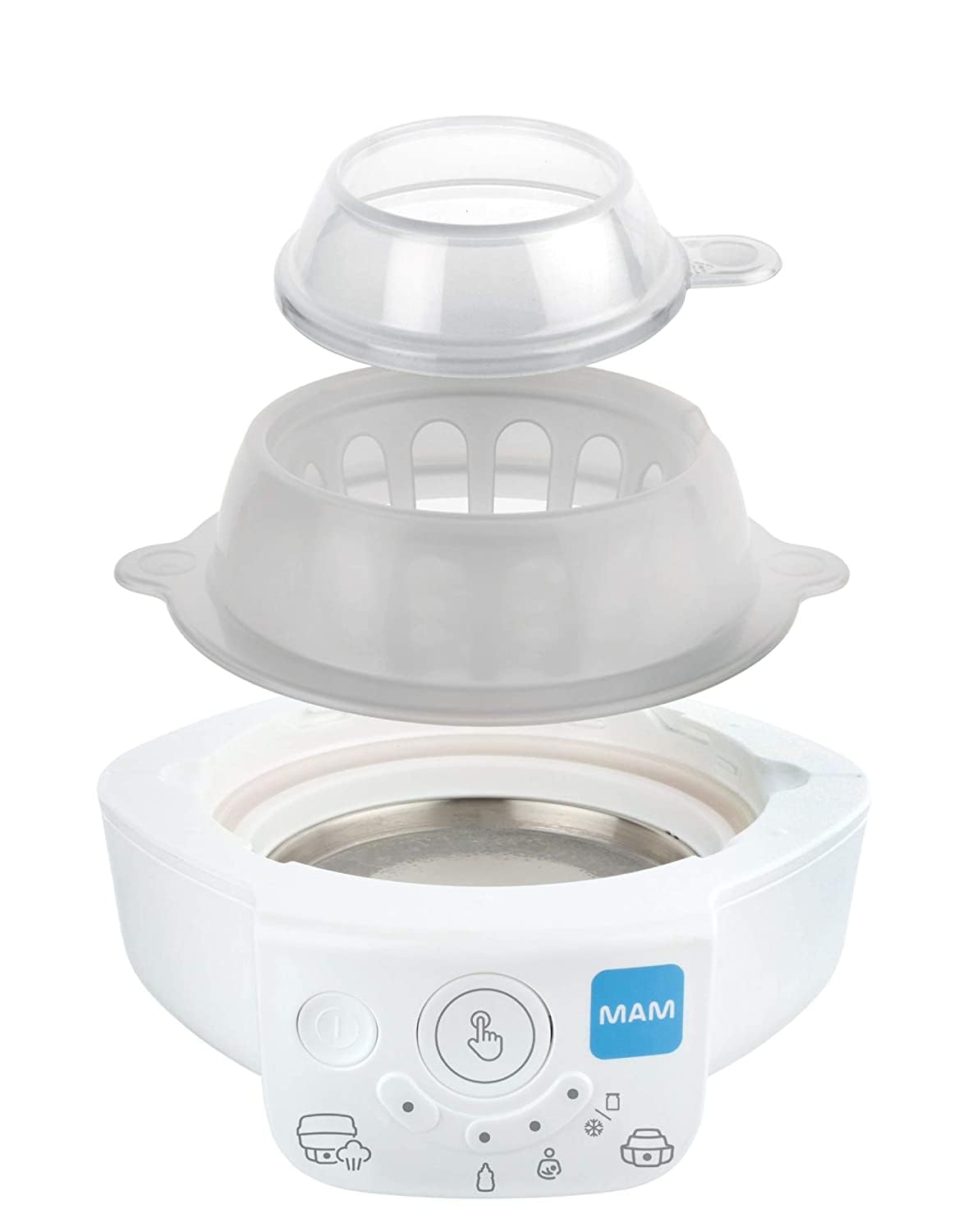 6-in-1 Babyflaschen Sterilisator und Wärmer-Set, 6in1 Sterilisator
