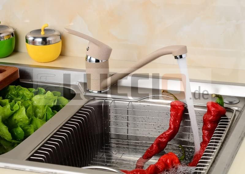 Granit Spültischarmatur für Küche, Beige