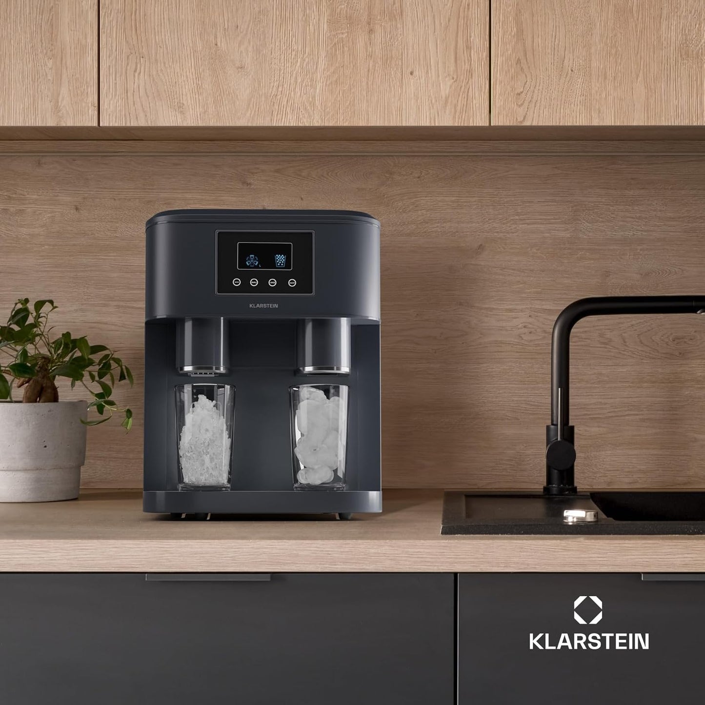 Eiswürfelmaschine, NEO Schwarz
