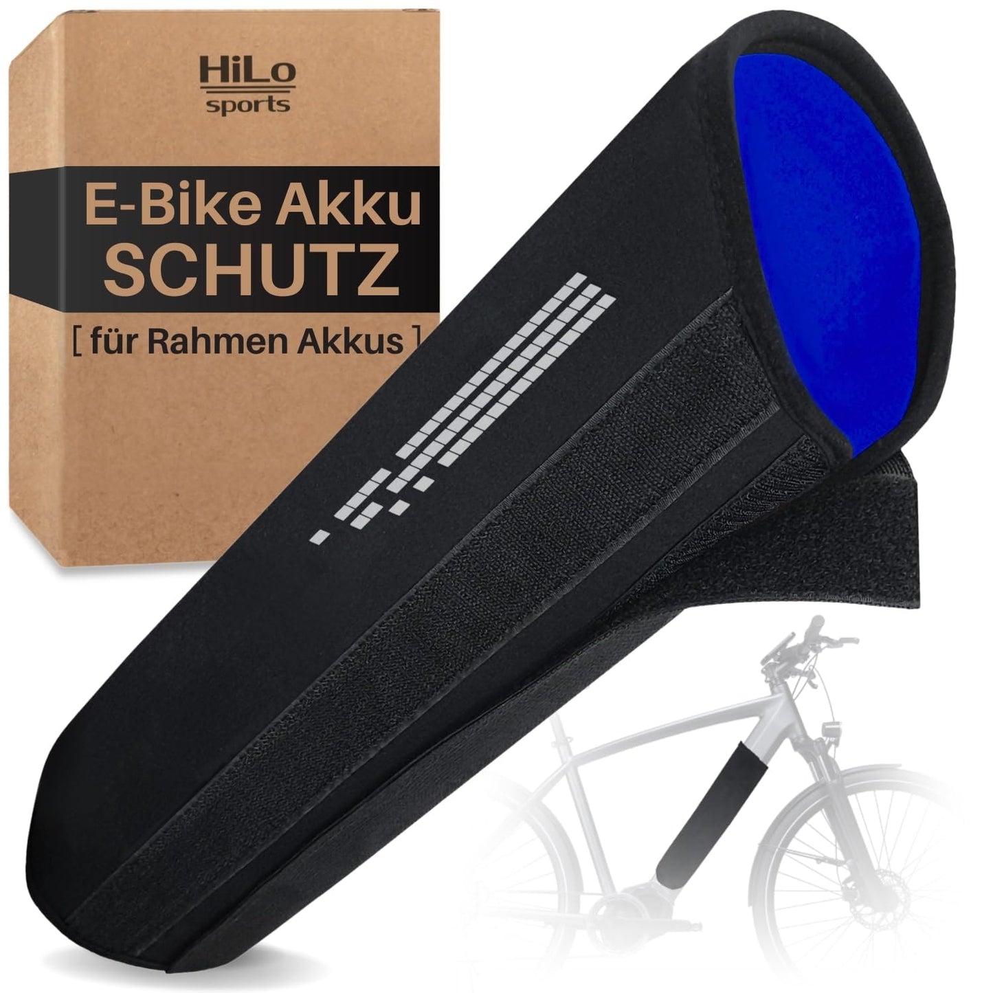 E-Bike Akku Thermoschutzhülle, Blau