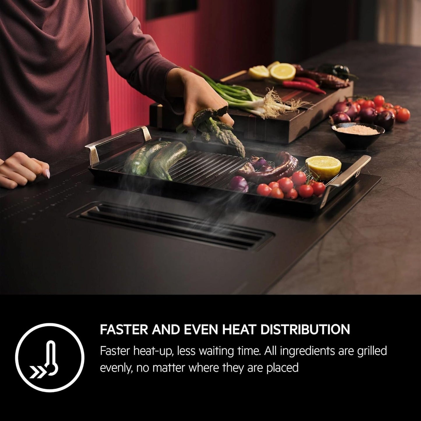 Plancha Grill 2.0 mit Antihaft-Keramikbeschichtung