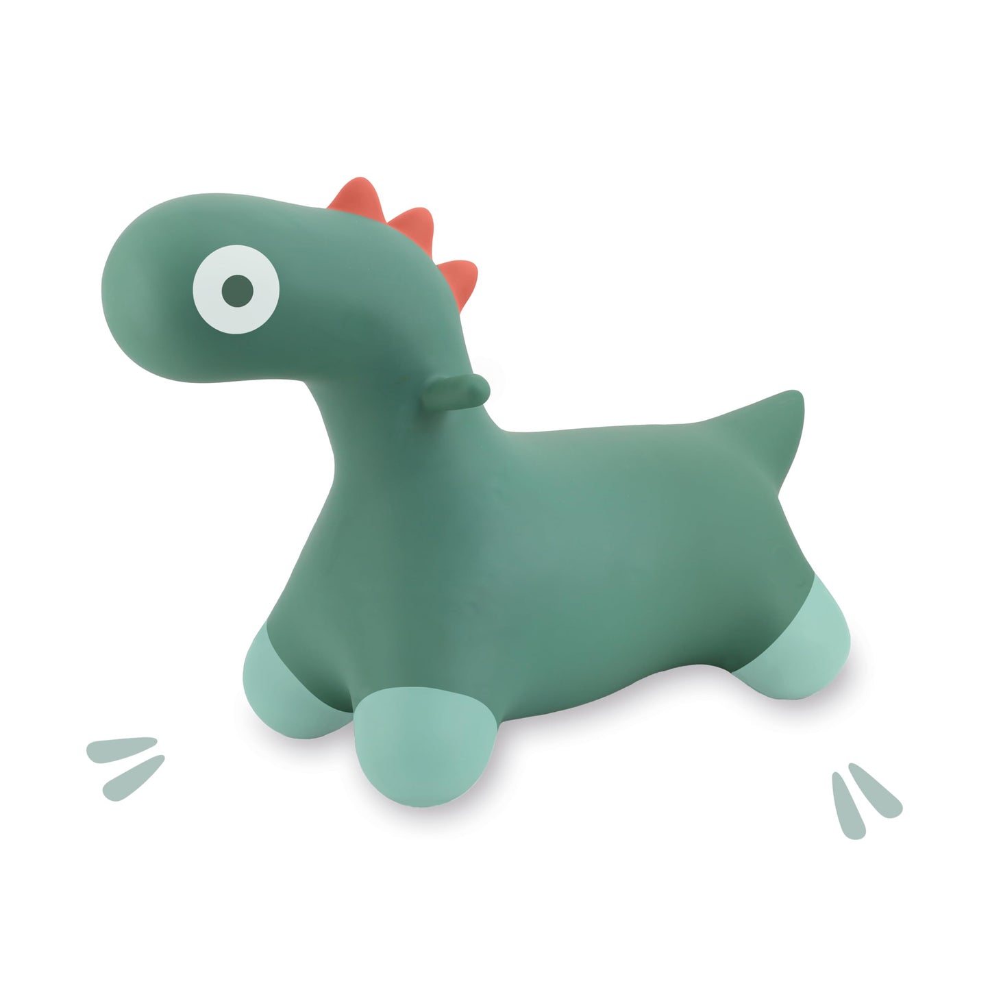 Aufblasbares Spielzeug Hoppi Dino, grün
