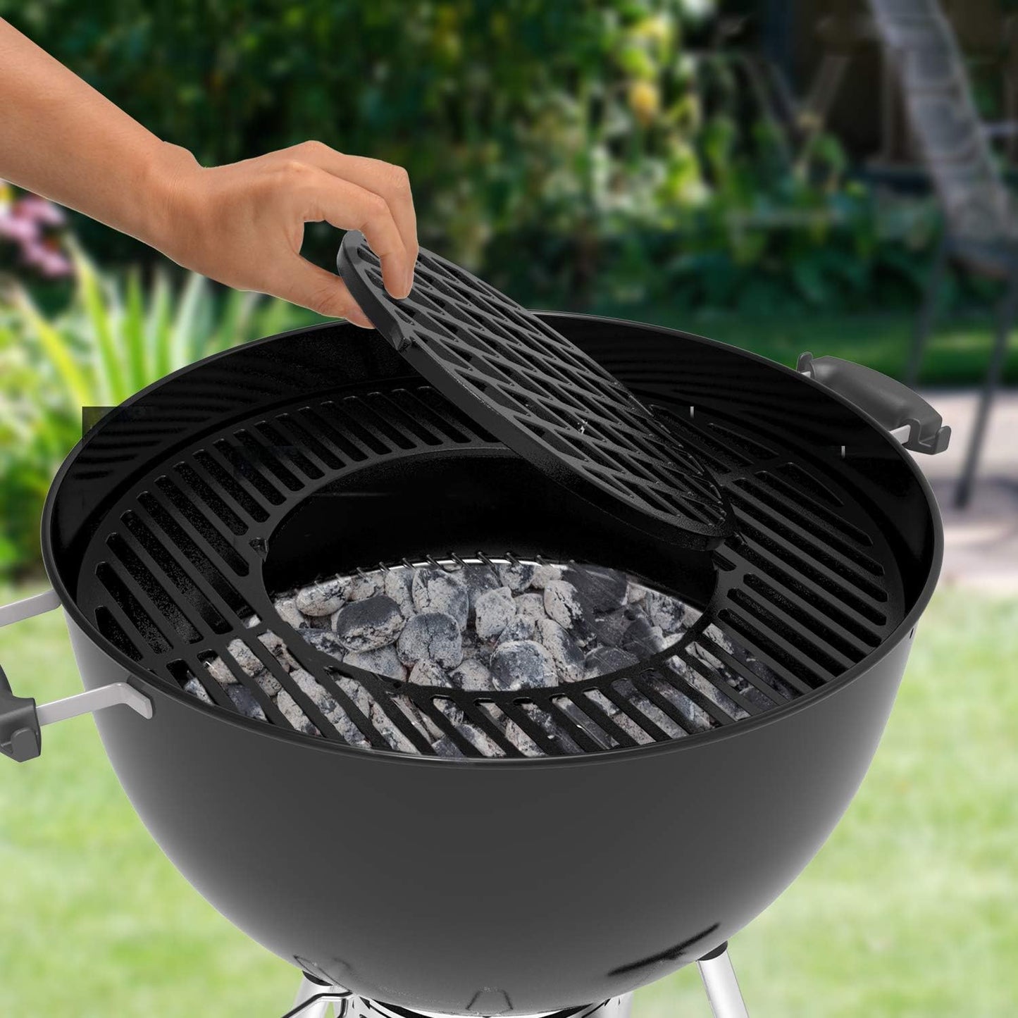 Grillrost-System für Kugelgrill