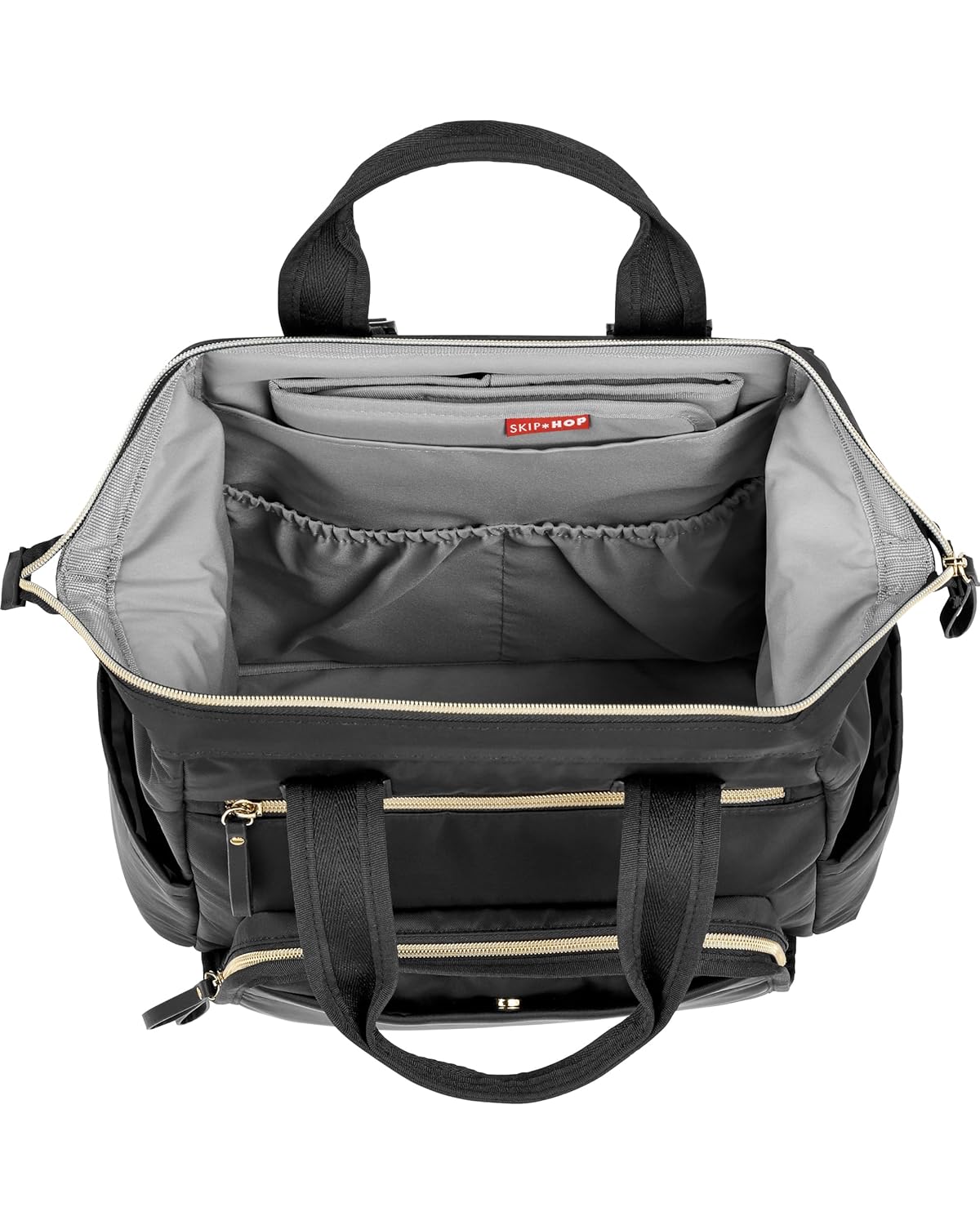 Mainframe Wide Open Wickelrucksack, Schwarz