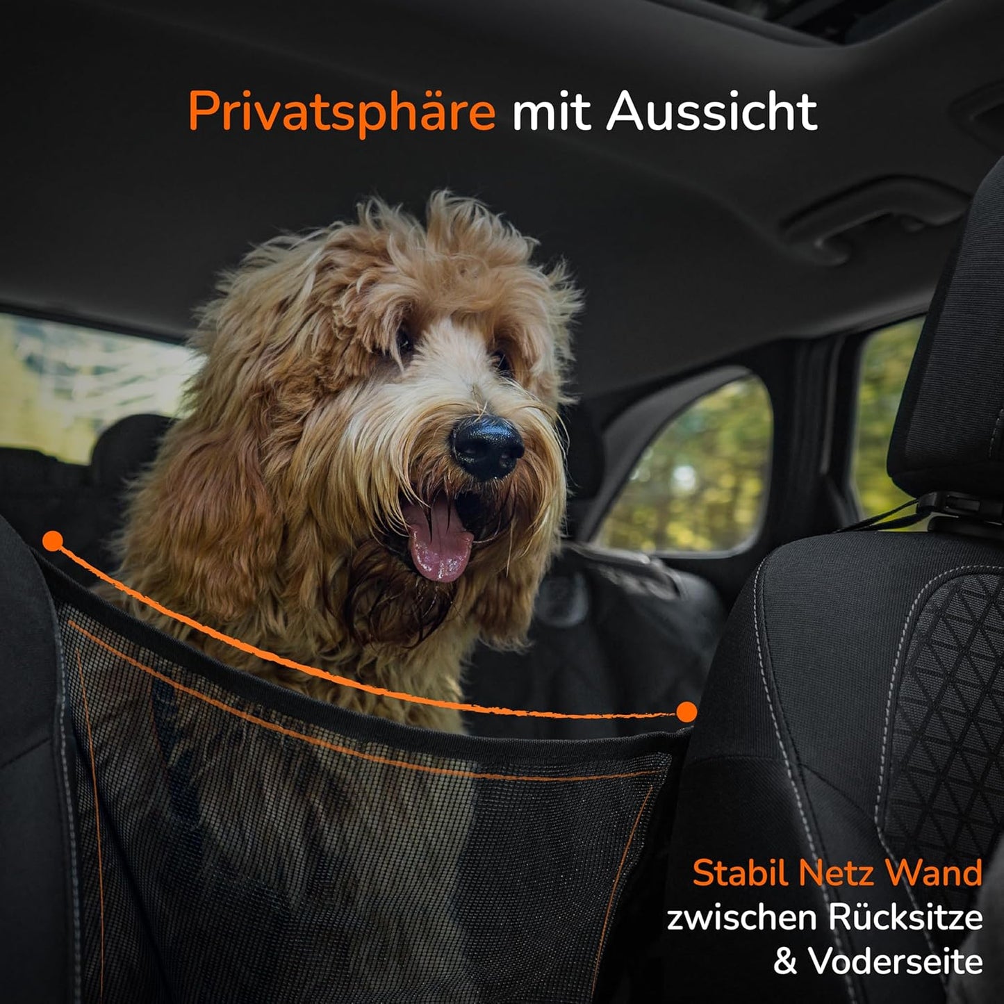 Wasserdichte Autoschondecke, Rückbank Schutzdecke