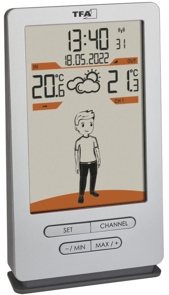Weather Jack - Funk-Wetterstation, ohne Batterien