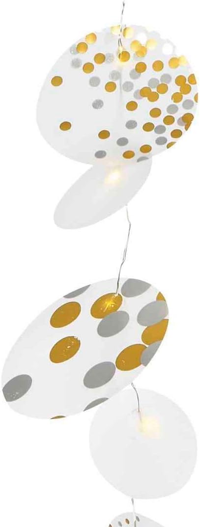 Kreis-Lichterkette mit Timer