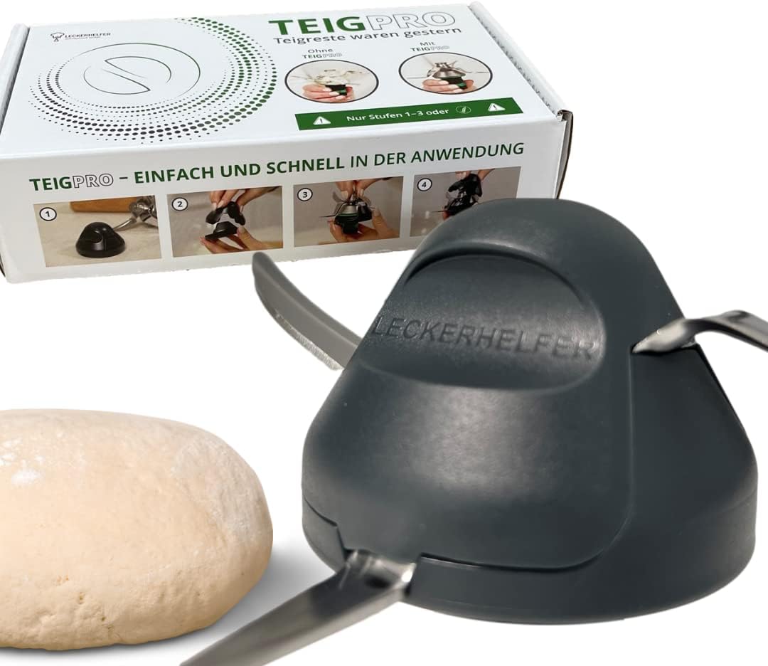 TeigPro Messerschutz / Teigrestevermeider für Thermomix TM5,TM6,TM7, Anthrazit-grau