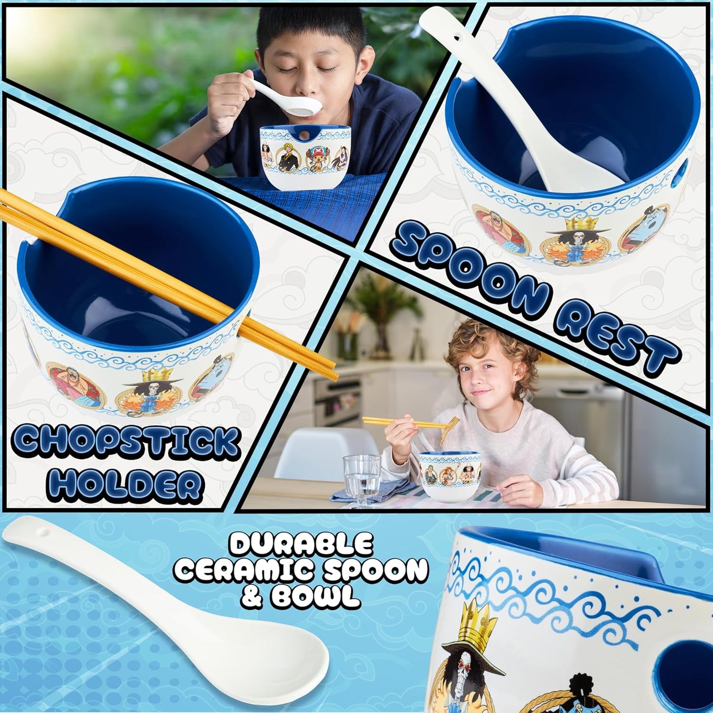 One Piece Ramen-Schüssel-Set, Multi One Piece