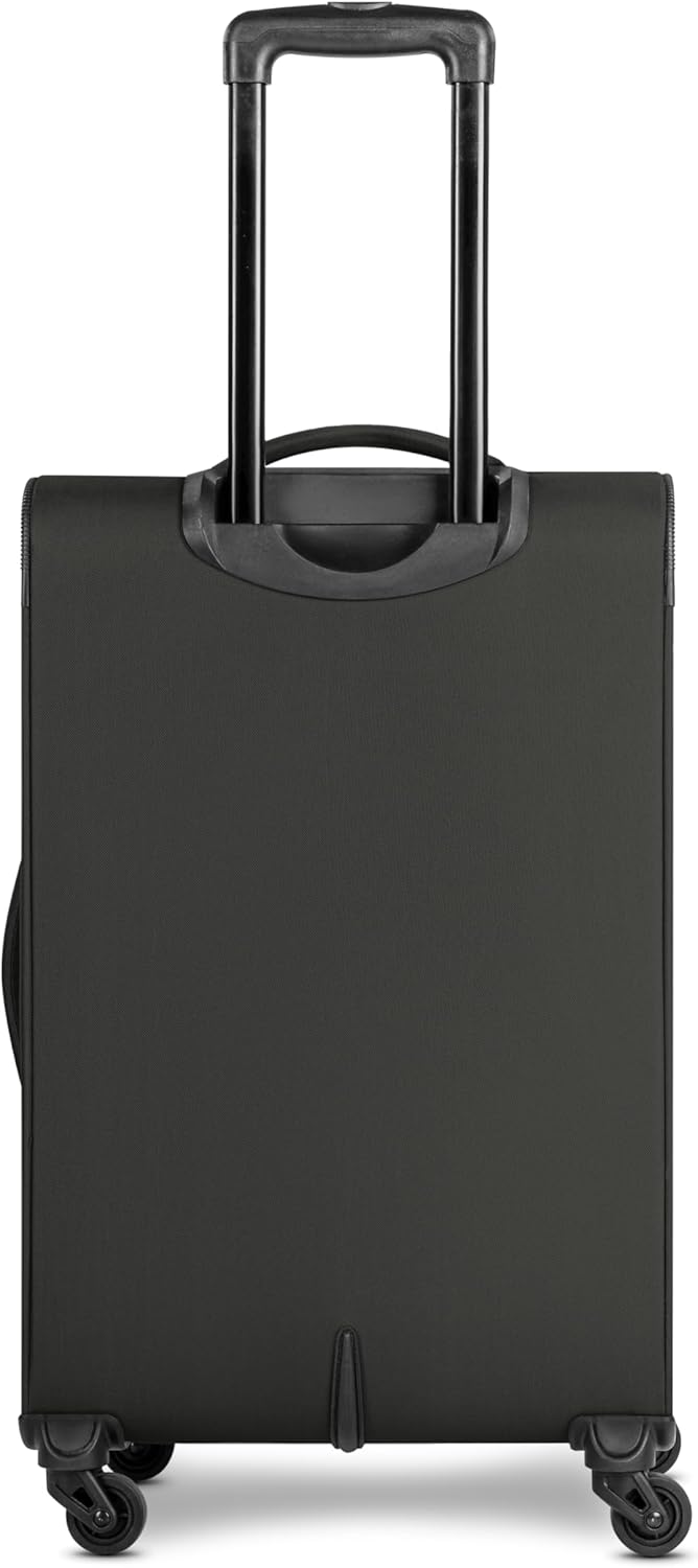 Edition 04 - 3-teiliges Weichschalen-Koffer Set, Schwarz Kofferset (3-teilig) erweiterbar