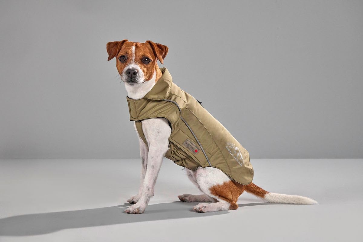Skijacke Dogz Wear, 65 cm khakigrün