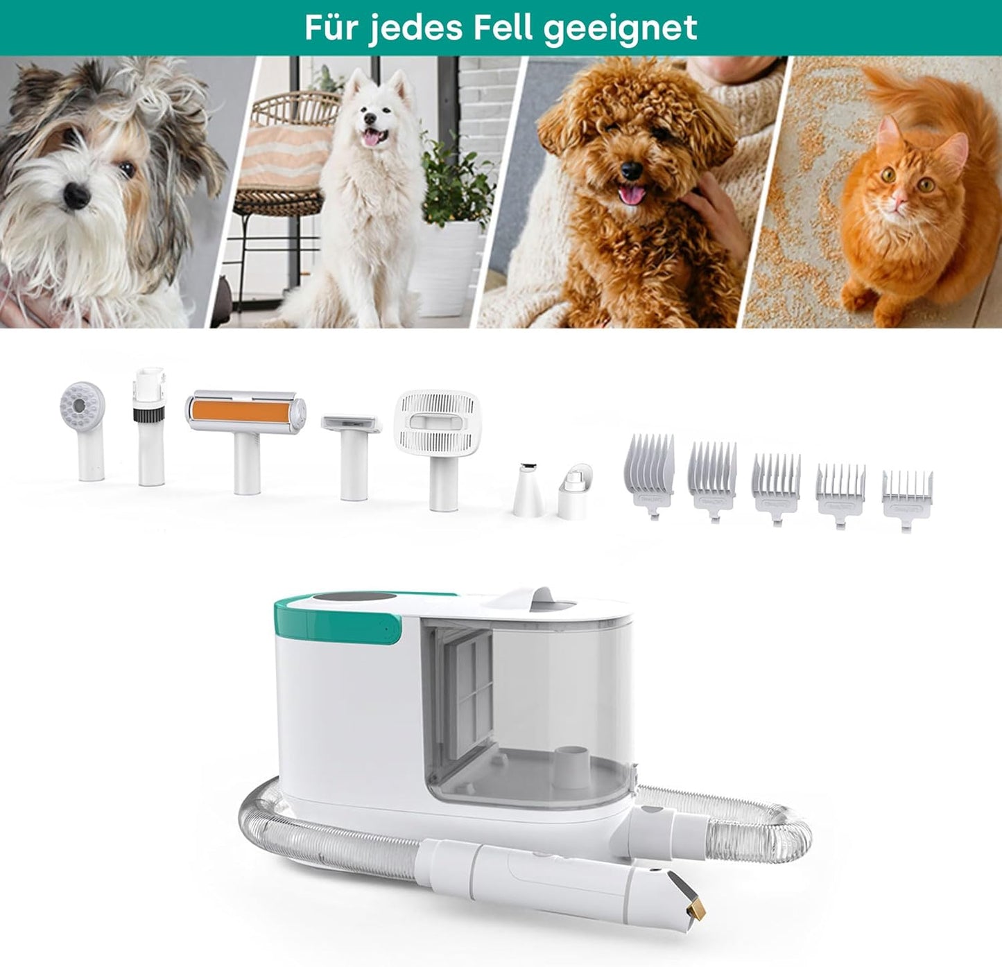 18336 8in1 Hundeschermaschine, Grooming Kit Pro