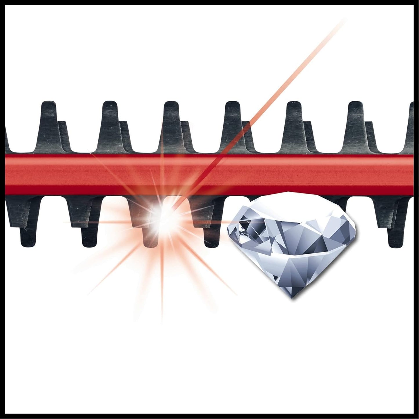 Elektro-Stab-Heckenschere