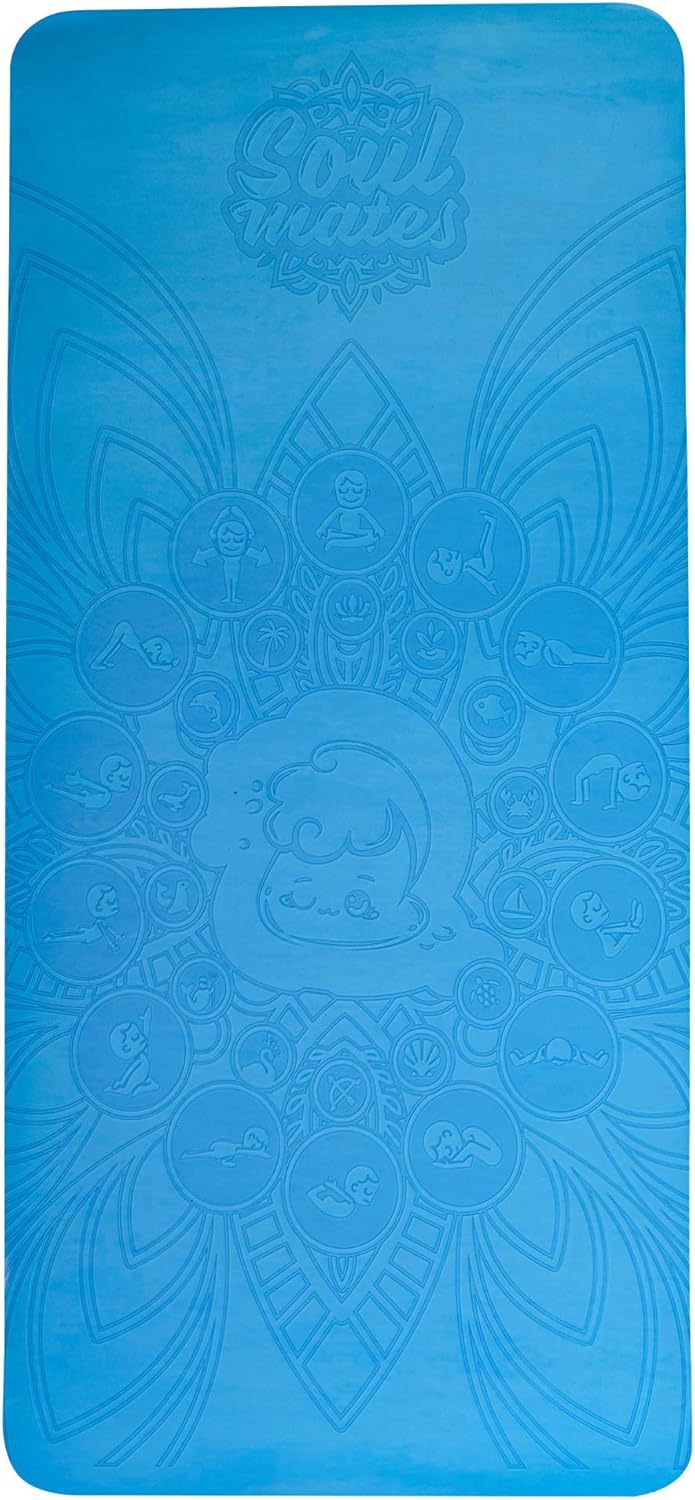 Yoga-Matte für Kinder, Blue