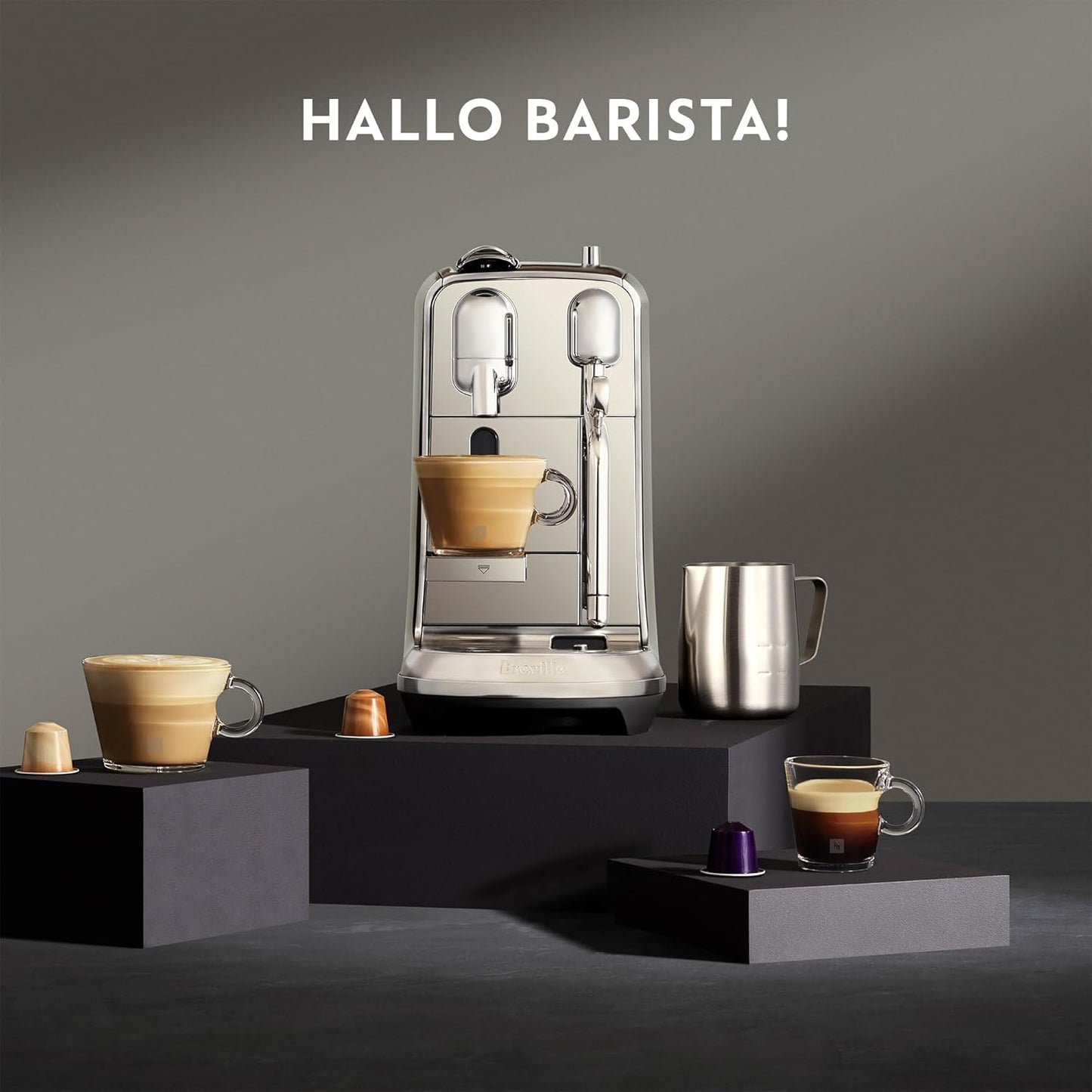 Creatista Plus Kaffeemaschine, Sea Salt (Weiss)