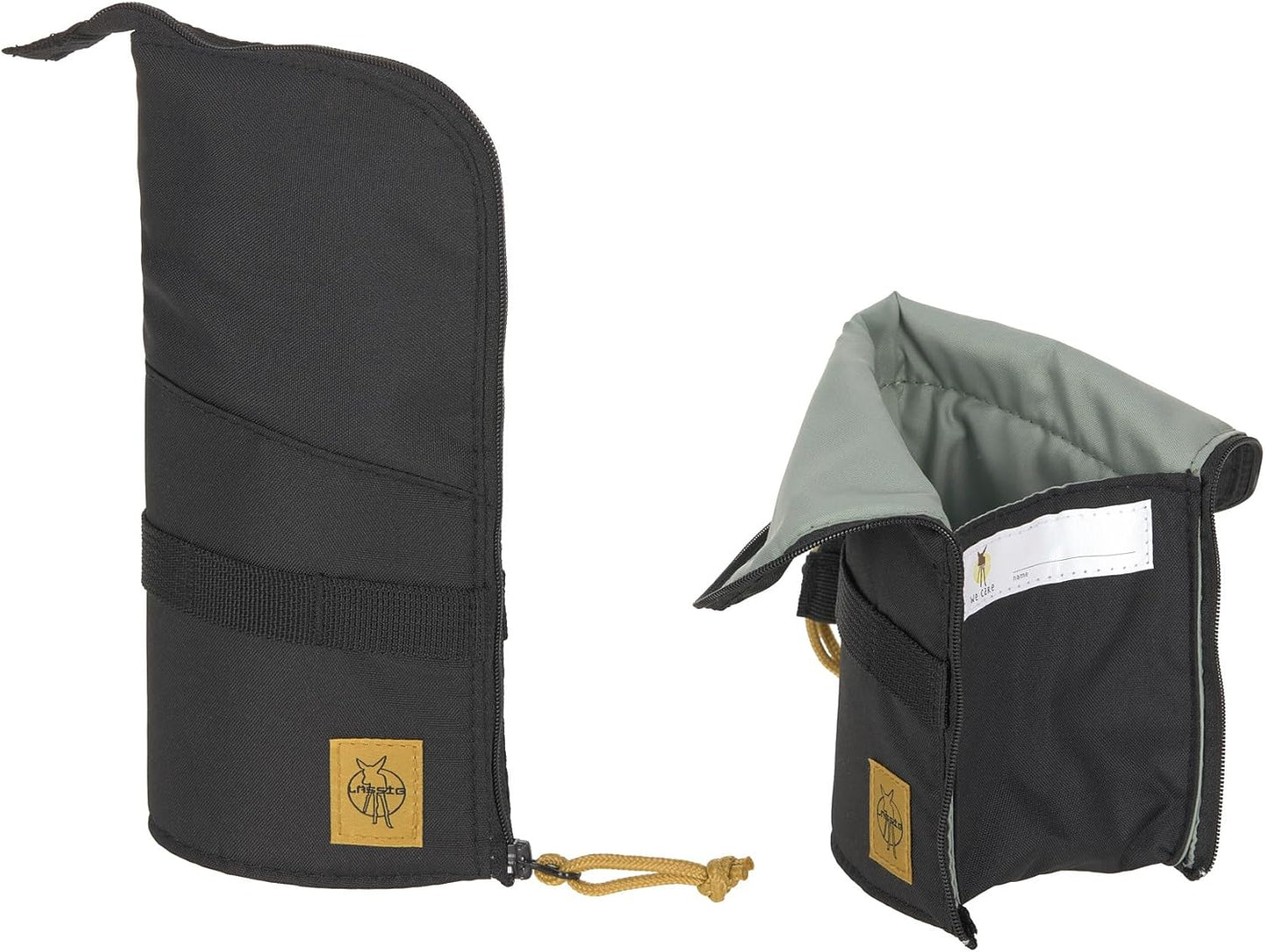 7-teiliges Schulranzen Set, Schwarz