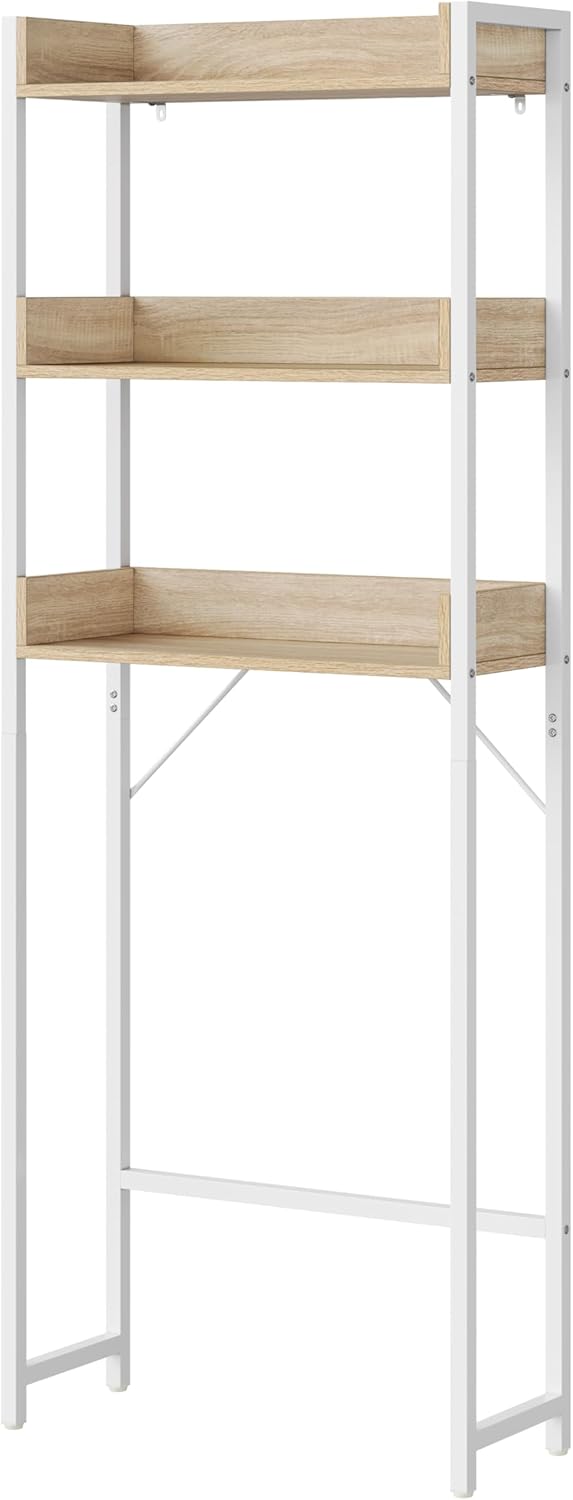 Waschmaschinenregal mit 3 Ablagen, platzsparend