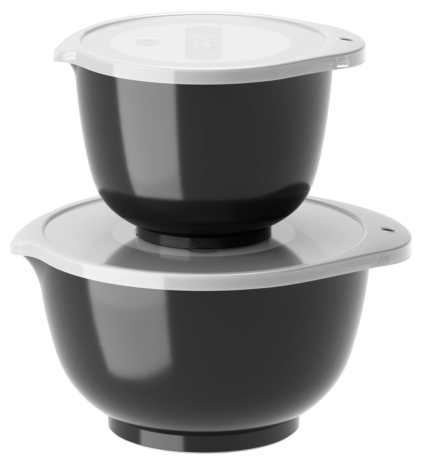 4-teiliges Rührschüssel-Set Margrethe, One Size Carbon Black