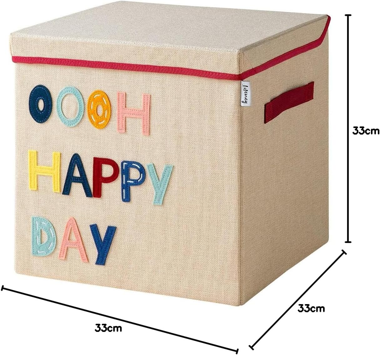Aufbewahrungsbox mit Deckel, Happy Day