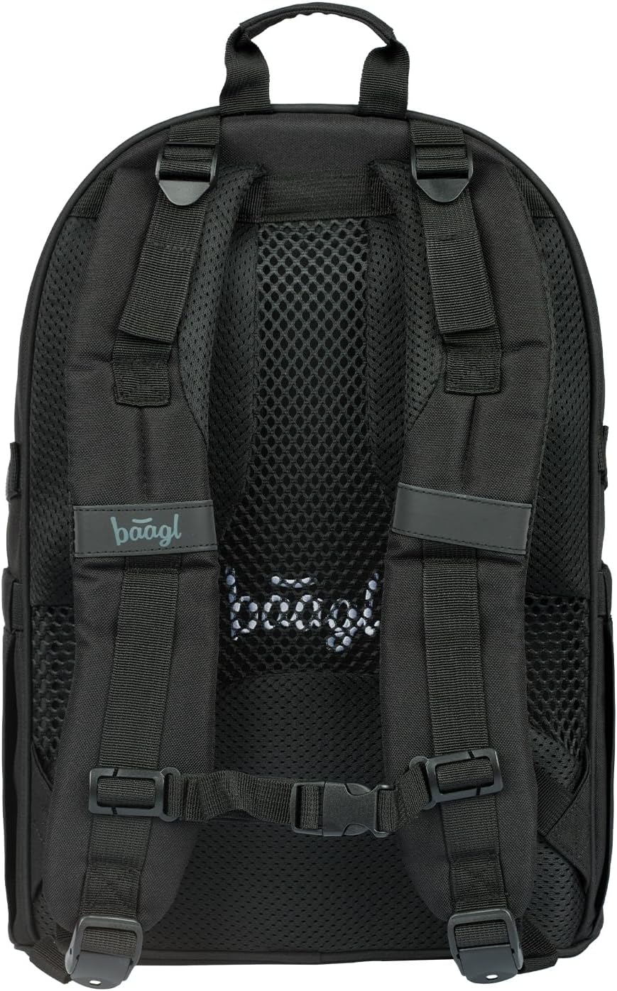 3-teiliges Schulrucksack-Set, Darkness