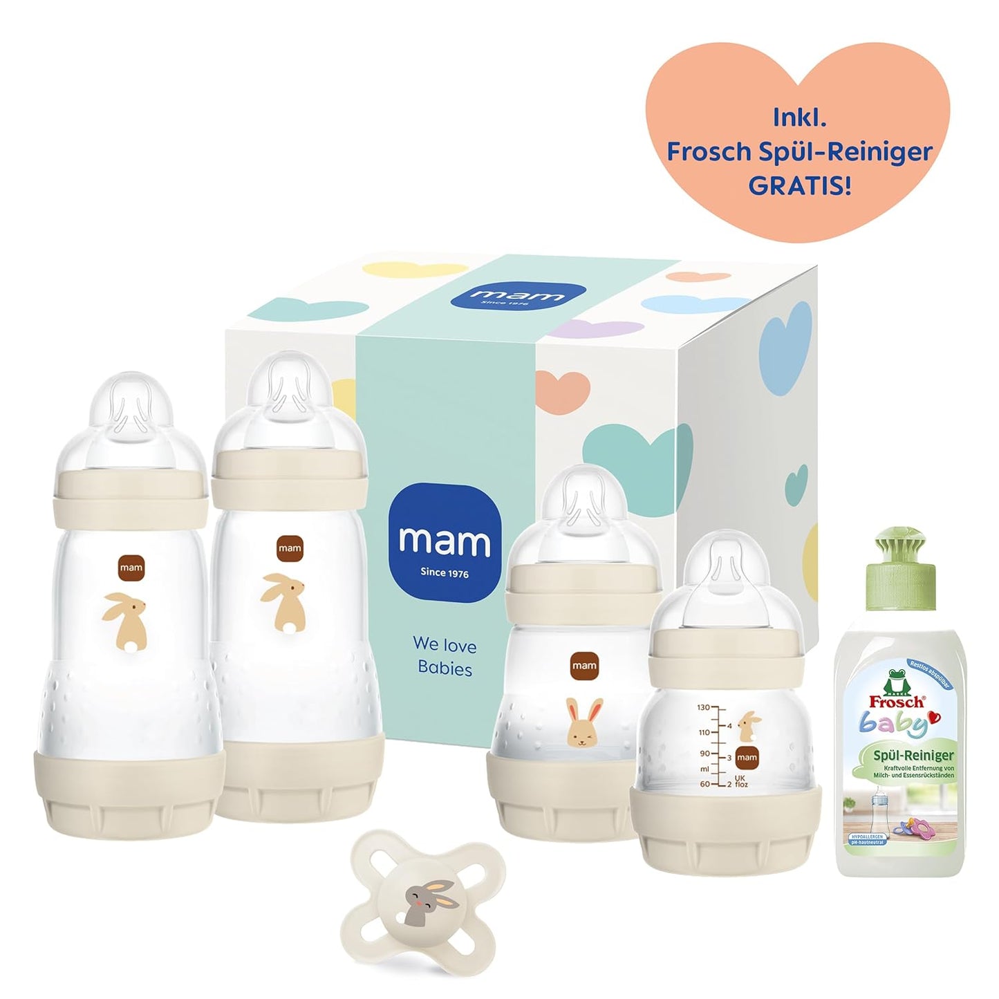 Easy Start Neugeborenen-Set, Beige Hase