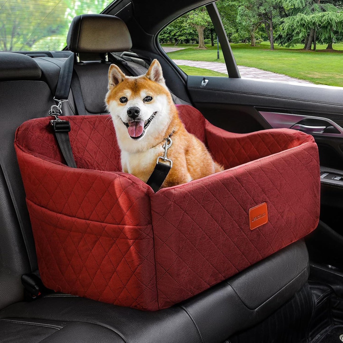 Haustier-Autositz für grosse Hunde, Red Large