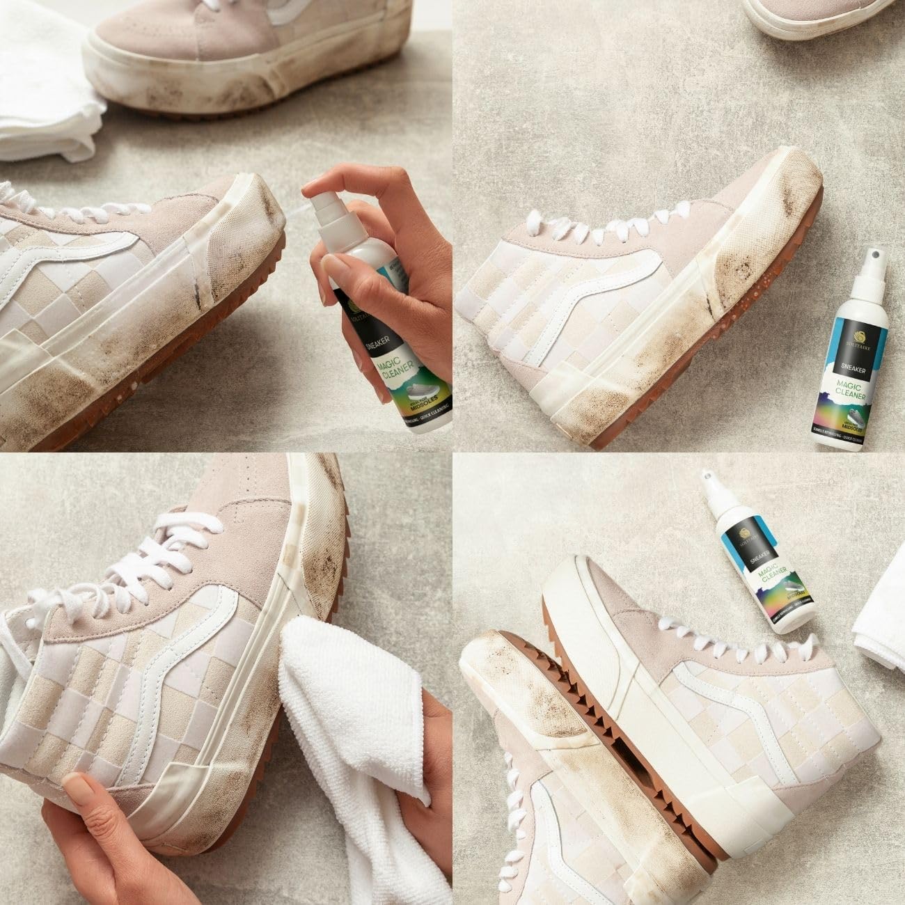 Magic Cleaner Sneaker Reinigungsset (4-teilig)