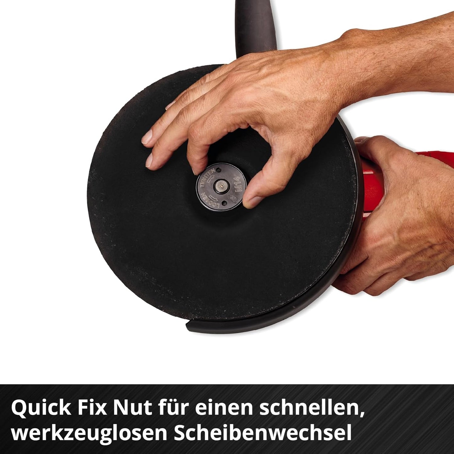 Akku-Winkelschleifer AXXIO 36/230 Q Solo, ohne Akku und Ladegerät, ohne Trennscheibe