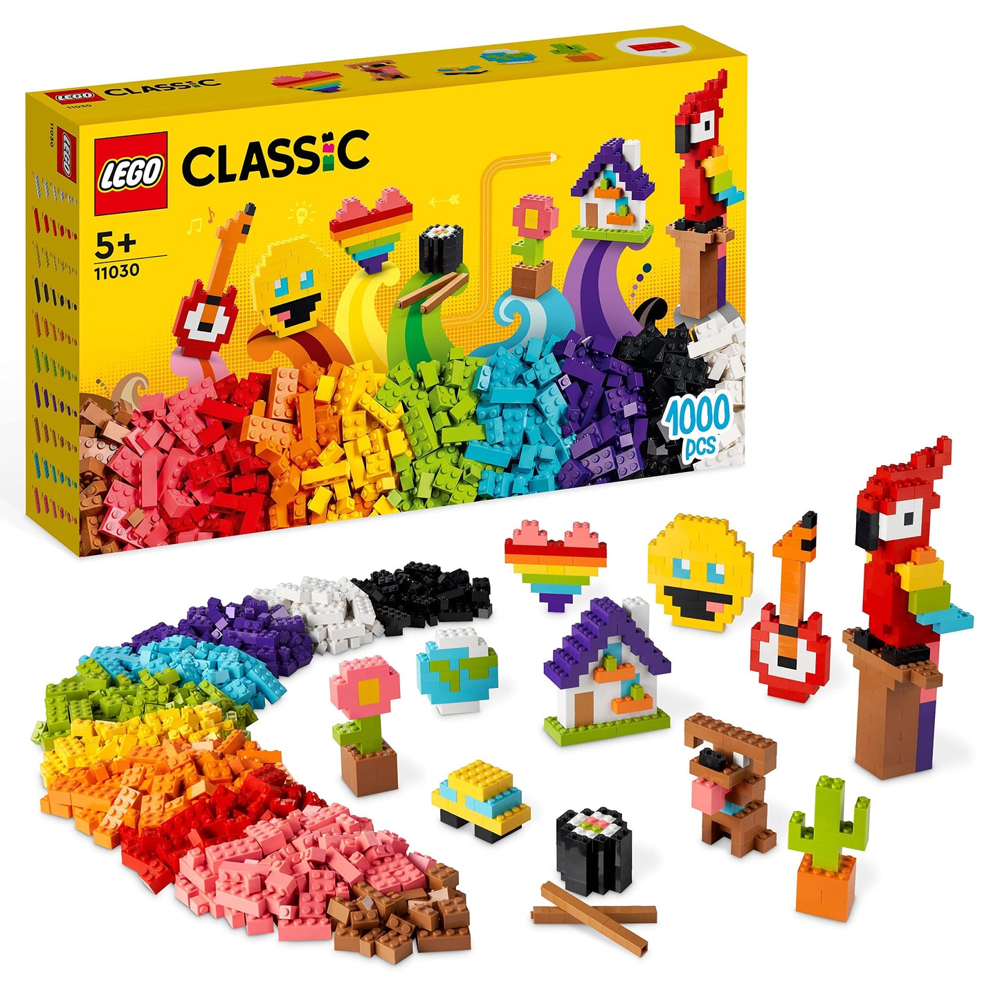 11030 Classic Grosses Kreativ-Bauset, Konstruktionsspielzeug, Single