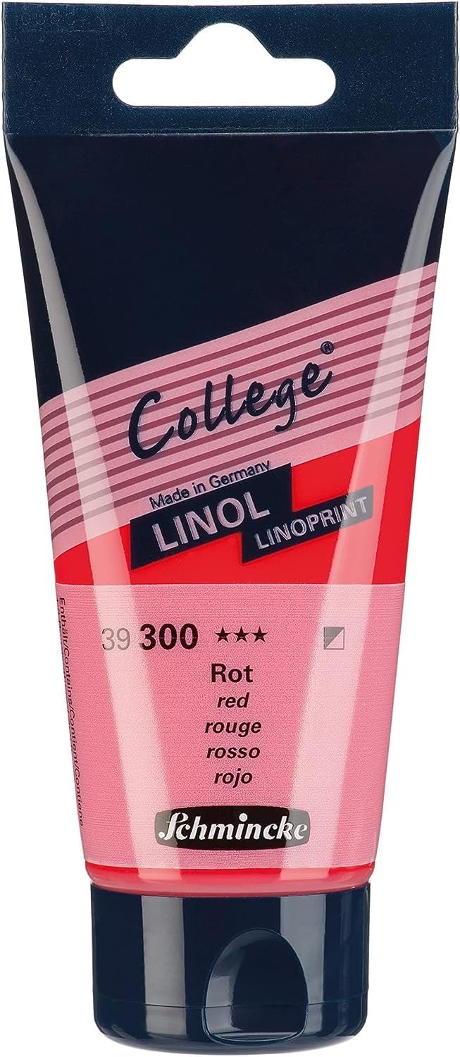 5-teiliges College Linol Linoldruckfarbenset, 375 ml (1er Pack)